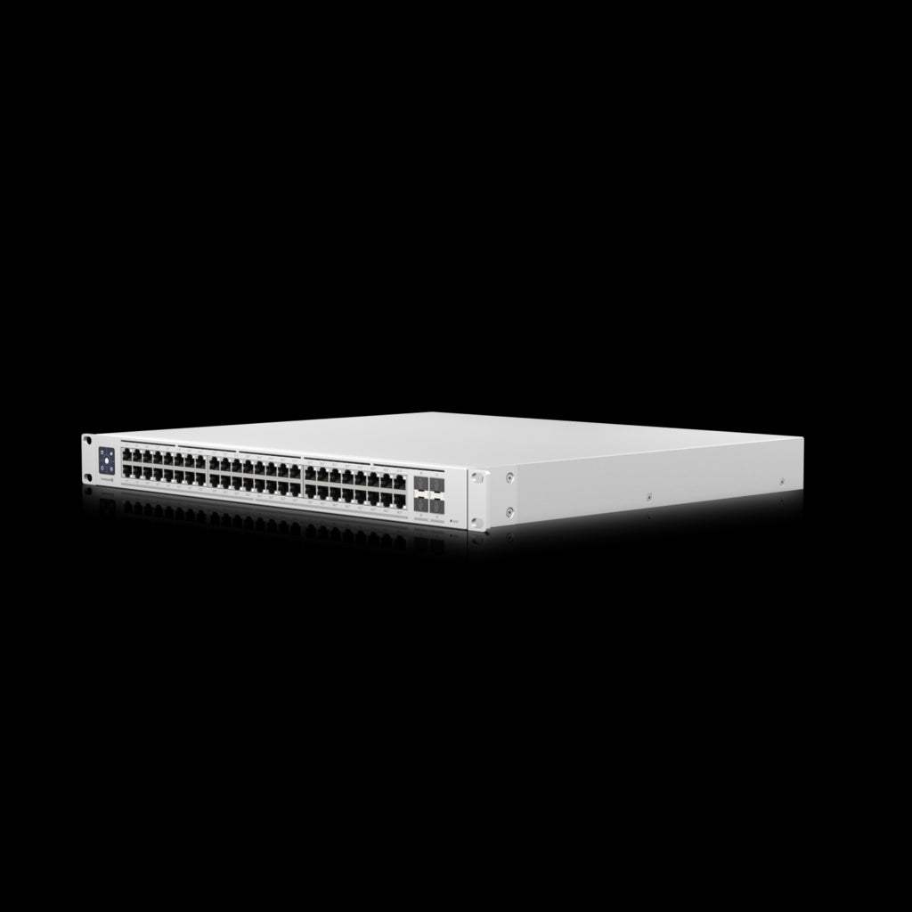 Ubiquiti Switch Enterprise 48-port PoE+ 48x2.5GbE Ports, For Wi-Fi 6 AP, 4x 10g SFP+ Ports For Uplinks, Managed Layer 3 Switch (720W), Ubiquiti Switch Enterprise 48-port PoE+ 48x2.5GbE Ports, For Wi-Fi 6 AP, 4x 10g SFP+ Ports For Uplinks, Managed Layer 3 Switch (720W),